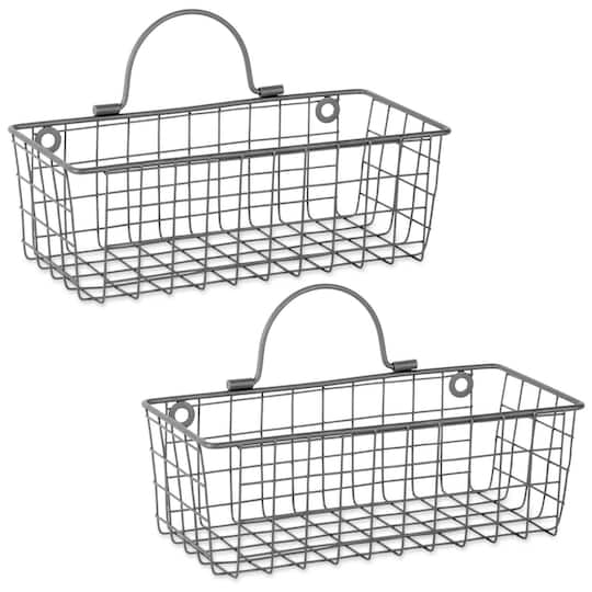DII® Small Wire Wall Baskets